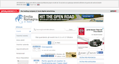 Desktop Screenshot of emiliaromagnainfesta.it